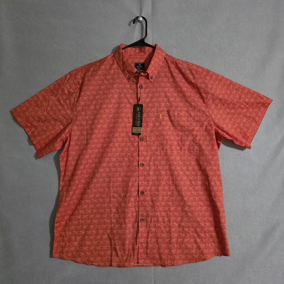 NWT Heybo Mens Island Hopper Bird Dog Button Down Shirt Size XL - Picture 1 of 10